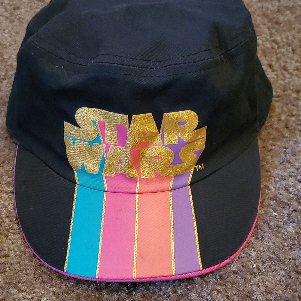 Black Star Wars Hat disney disneyland DLR Ball cap